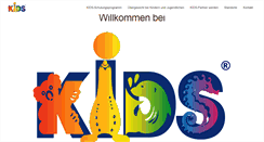 Desktop Screenshot of kids-ernaehrung.de